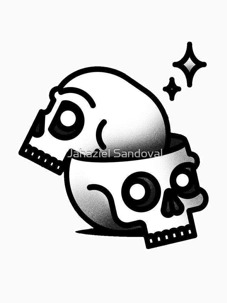Skulls Tattoo Design by Jahaziel Sandoval