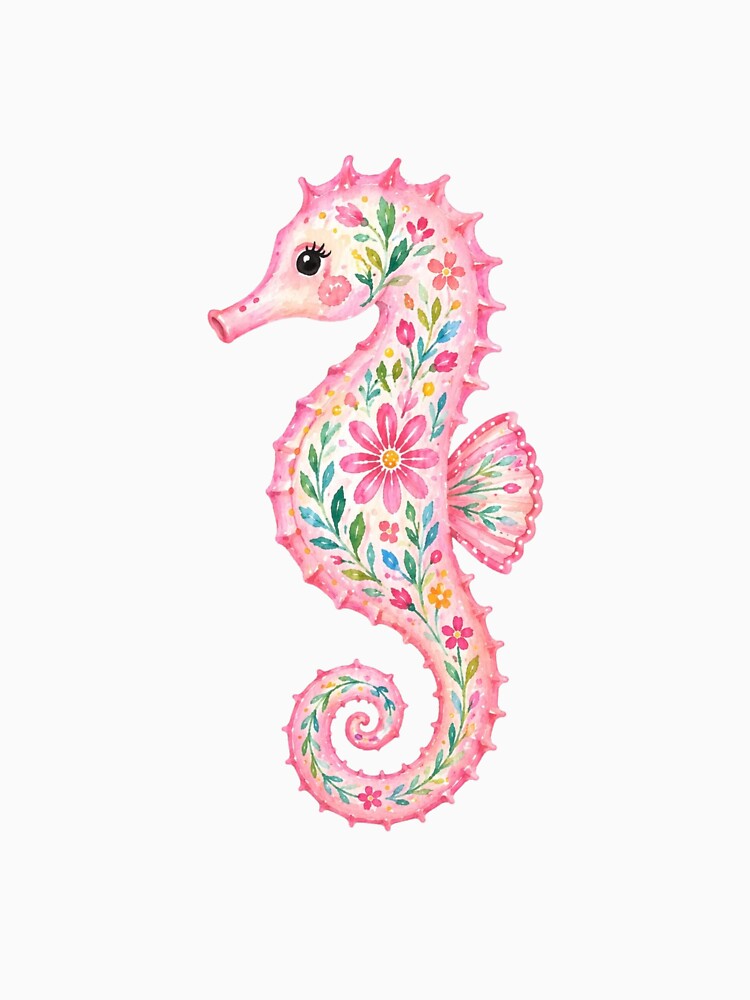 Blossom Seahorse by SoftCoverLab