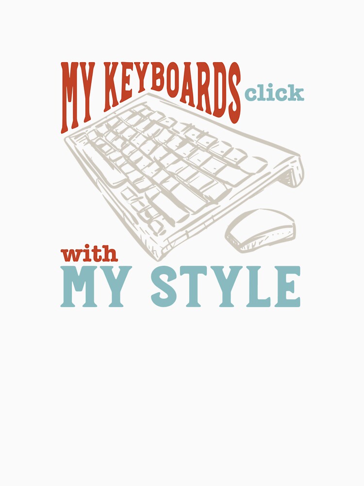 Funny Custom Mechanical Keyboard Humor by whyitsme