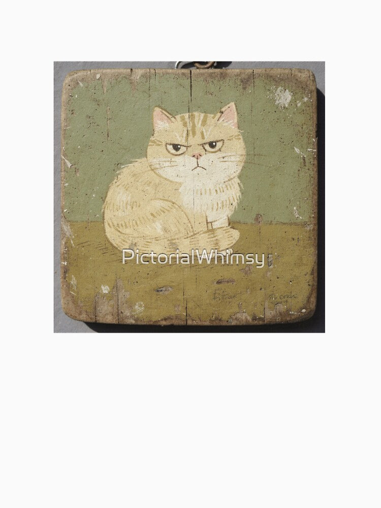 Disapproving Loaf Cat by PictorialWhimsy