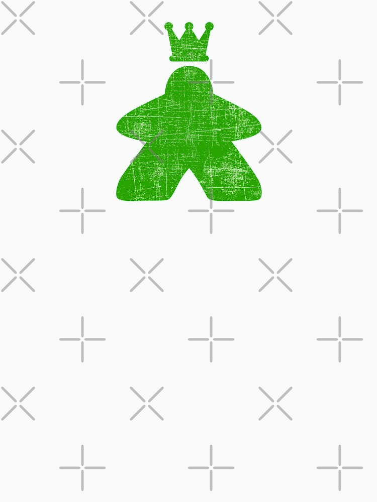 Meeple King (Green) by Sky-99