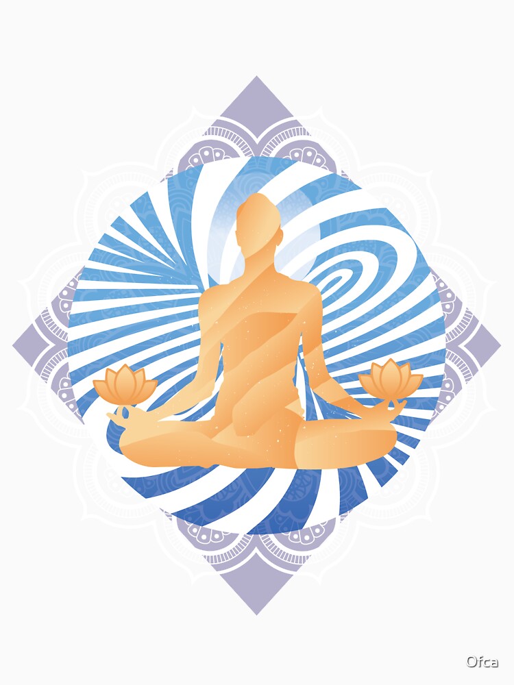 Energy Swirl Mandala Kundalini Yoga Pose balance enrgy kundalini spirituality chakras by Ofca