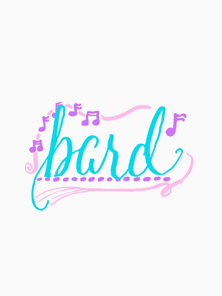 Bard Calligraphy by lucythewizbard