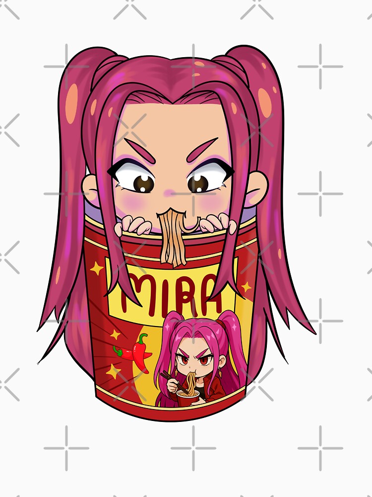 Mira and the Noodles: Anime Design by Polarisofficial