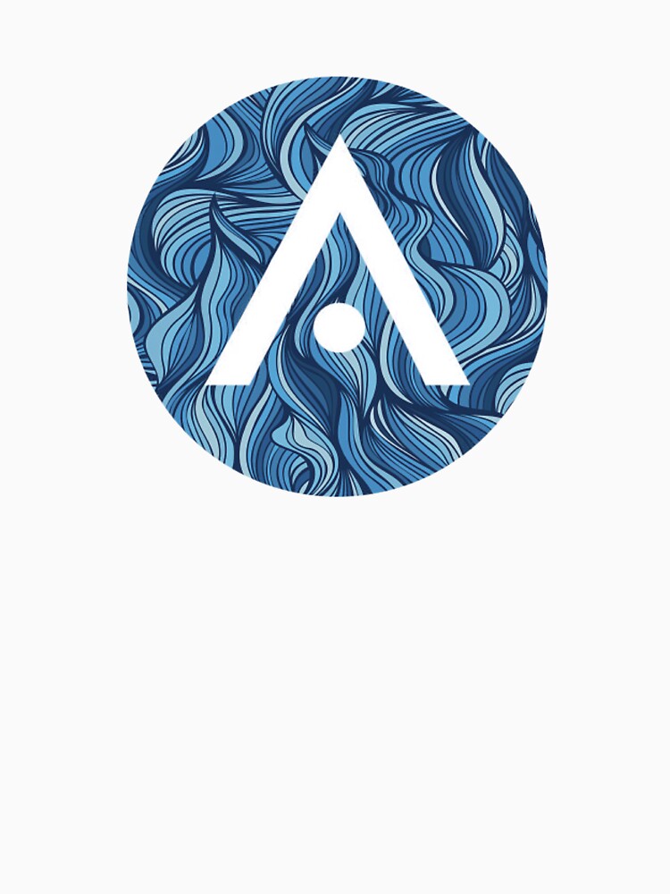 Blue Waves Aveda Logo by Dalaura
