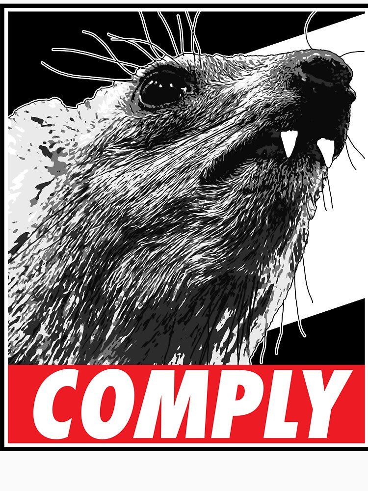 Heed the Hyrax | Comply to Hyrax | Superior Hyrax Mama by TonyWSmith