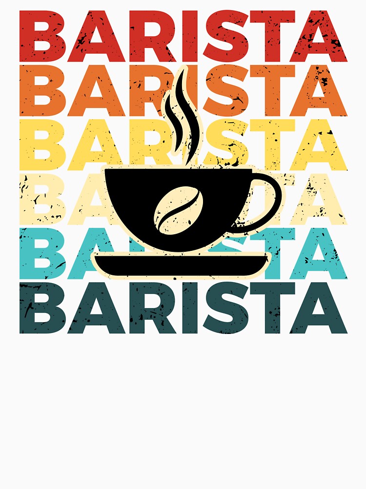 Barista Retro Coffee Artist Vintage by NestaReign