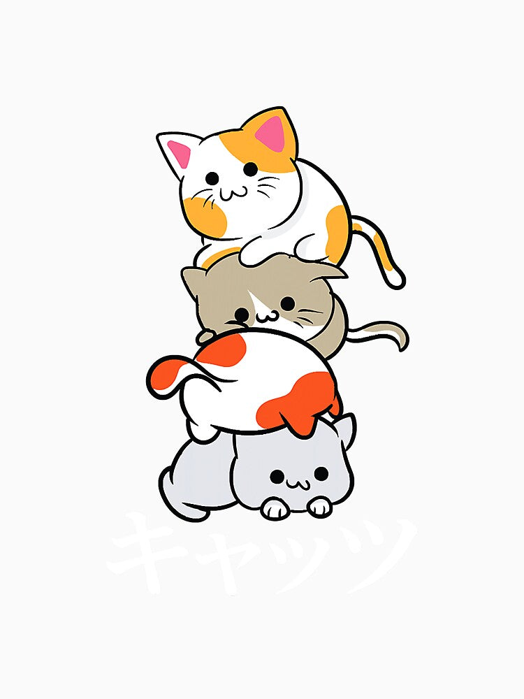 Anime Cute Cats Japanese Culture Manga by gonzales6422