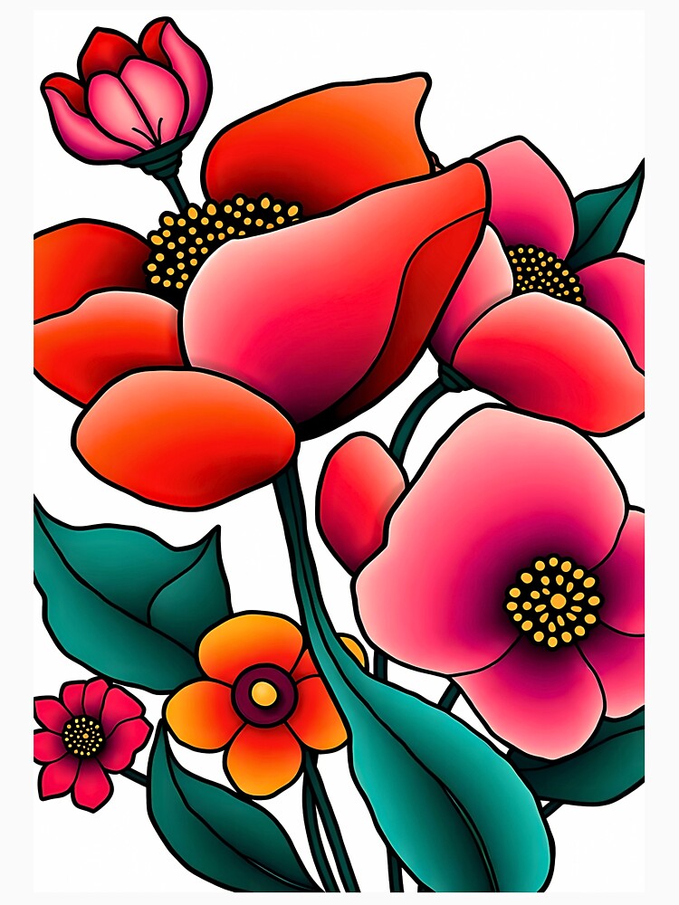 Floral Tattoo Art by irynaartbyim