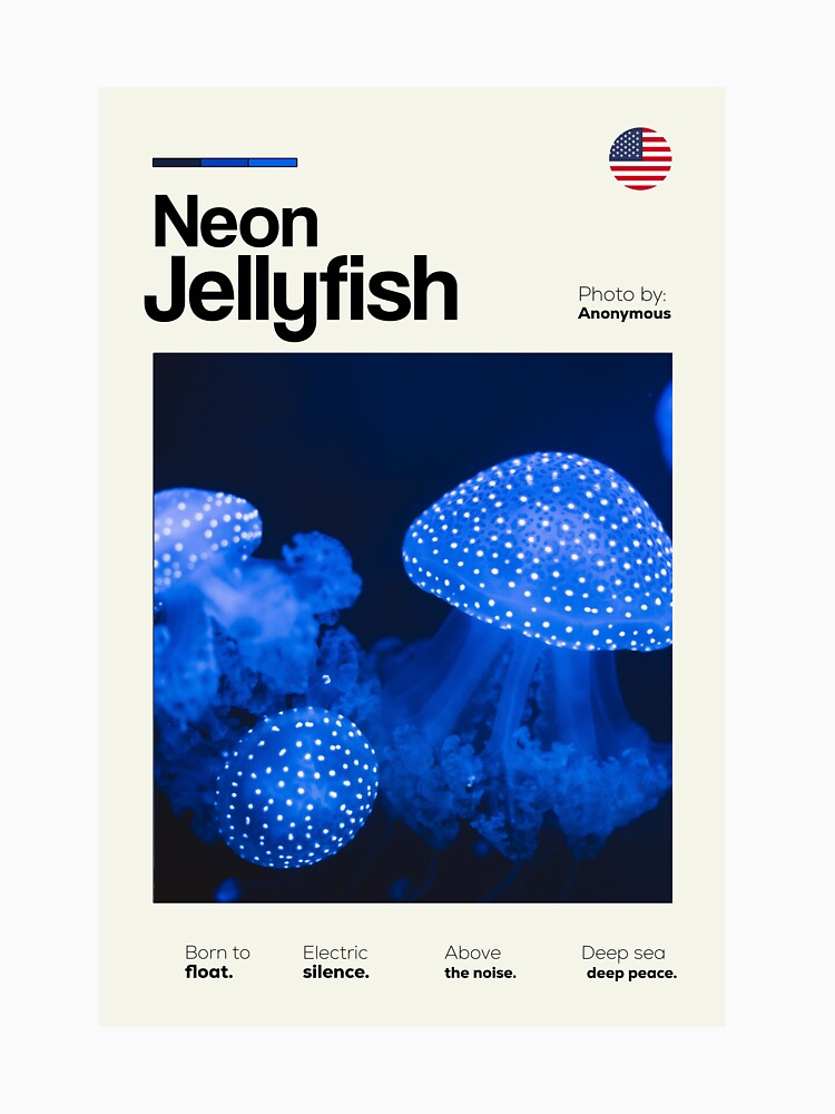 Neon Jellyfish Glow by Terrero