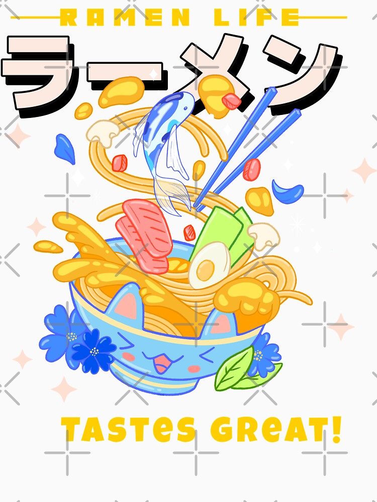 Eating Ramen- Ramen Life Tastes Great! by Red-ElYoubi