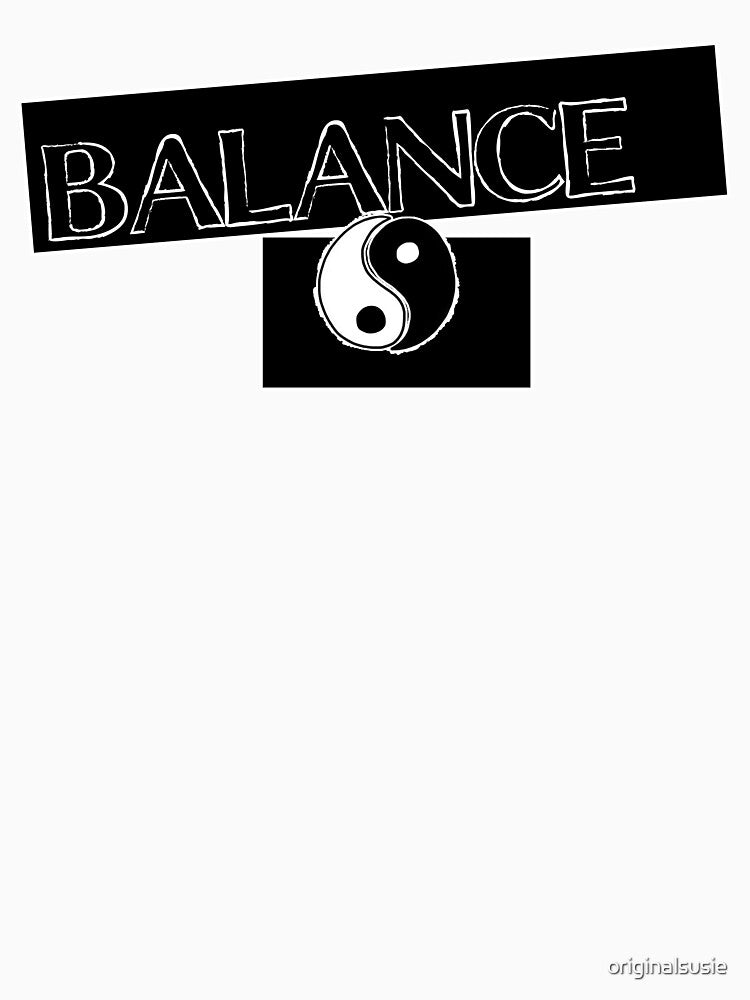 BALANCE - YinYang - Funny mindfulness - Zen AF - Chill Out by originalsusie