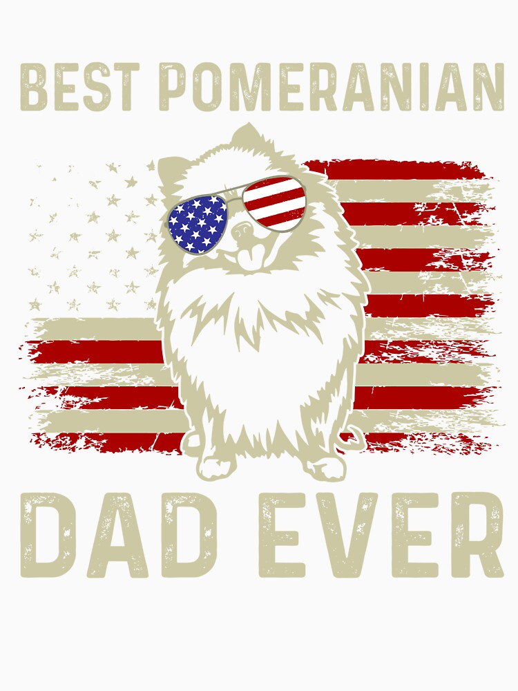 Best Pomeranian Dad Ever by lifeintoart