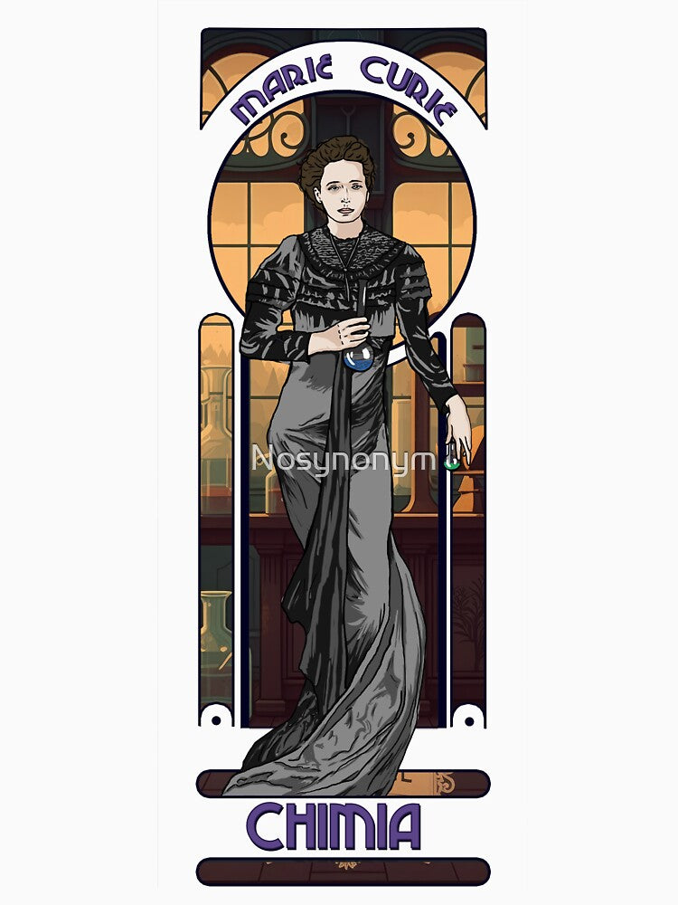 Our Lady of Chemistry, Marie Curie by Nosynonym