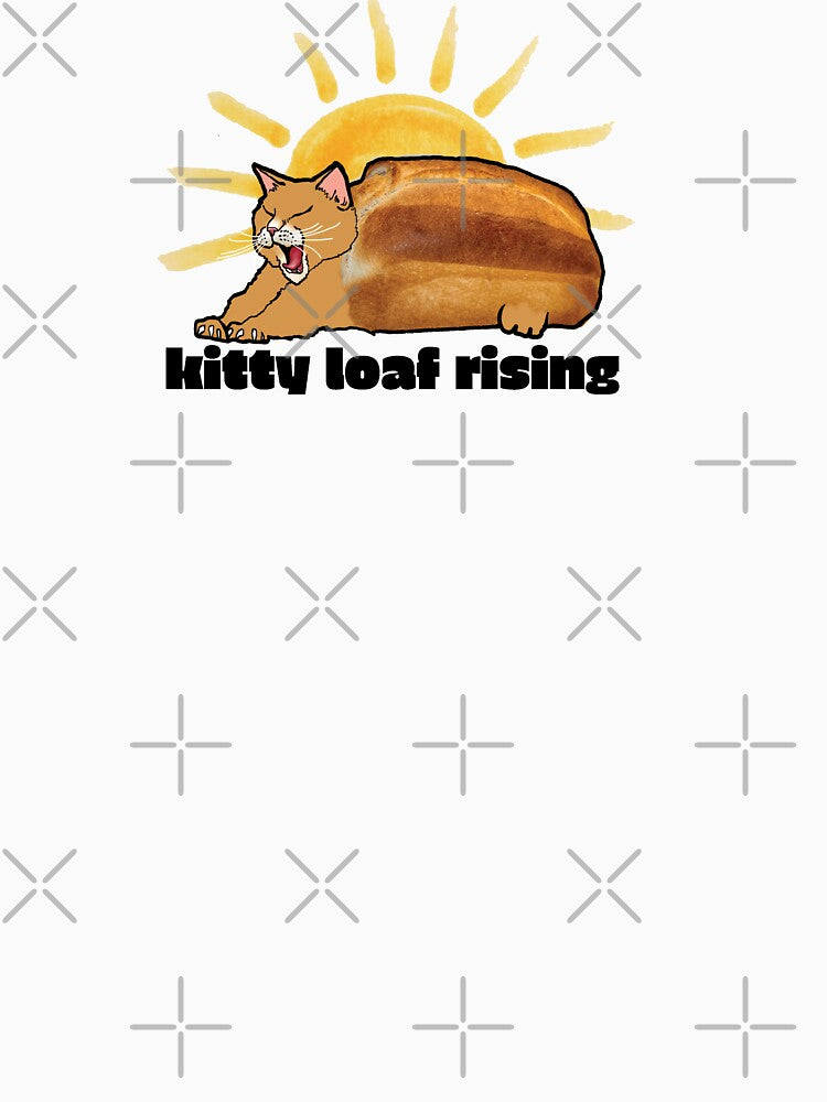 Kitty Loaf Rising Cat Loaf Wakes Up w the Sun by auntfluffy