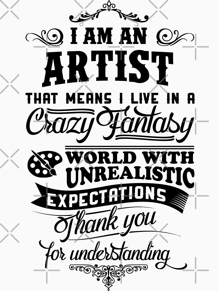 Proud to be an Artist. Keep calm and make Art by godleo