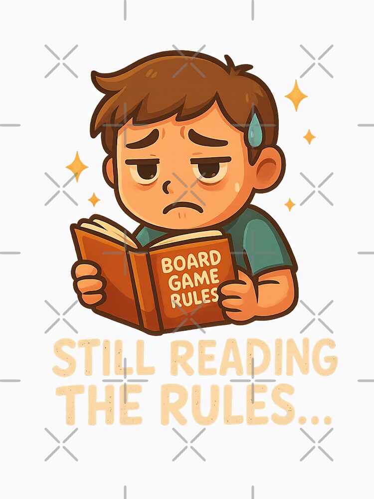 Still Reading the Rules – Funny Board Game Design by Between Clouds