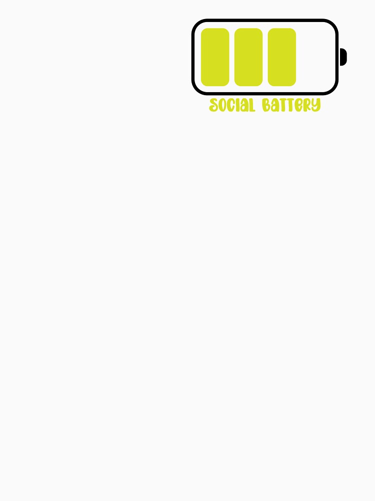 medium social battery by sumajouda