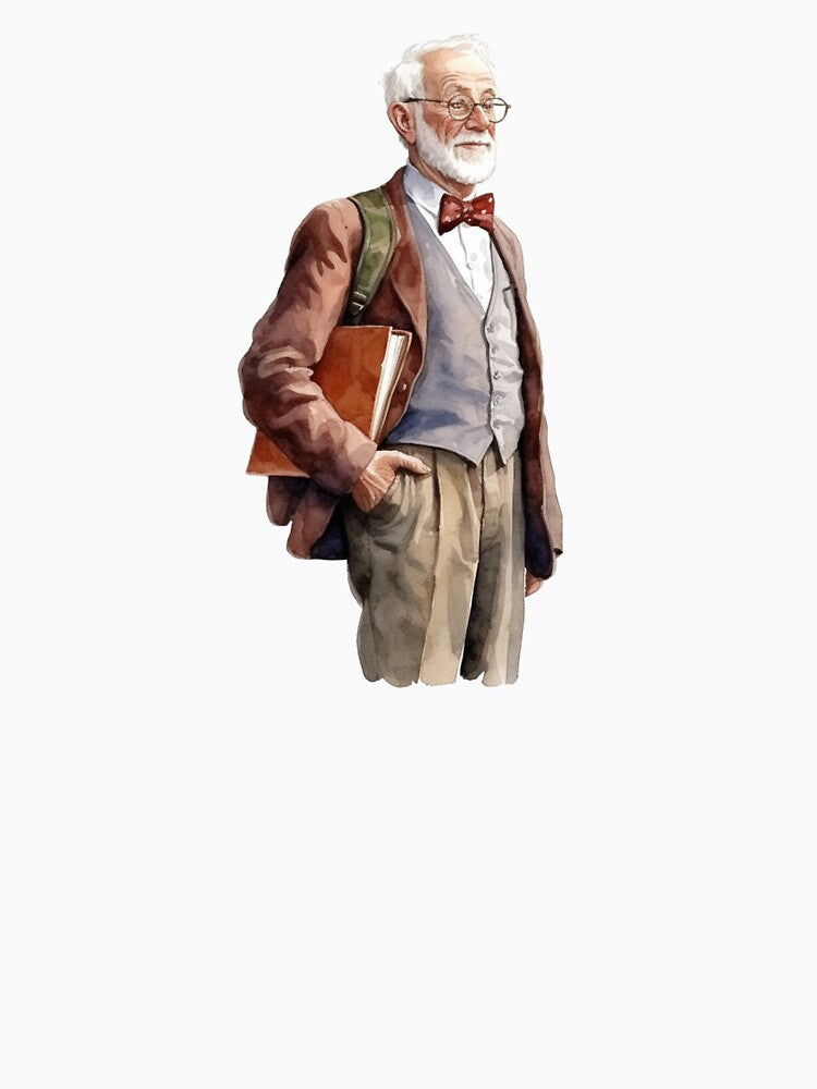 Back to School - Man Teacher by GiraffeCreative