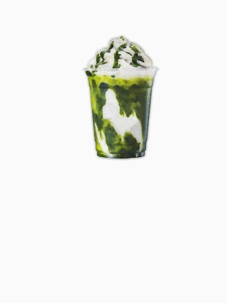 Matcha Latte watercolor by kristineamae
