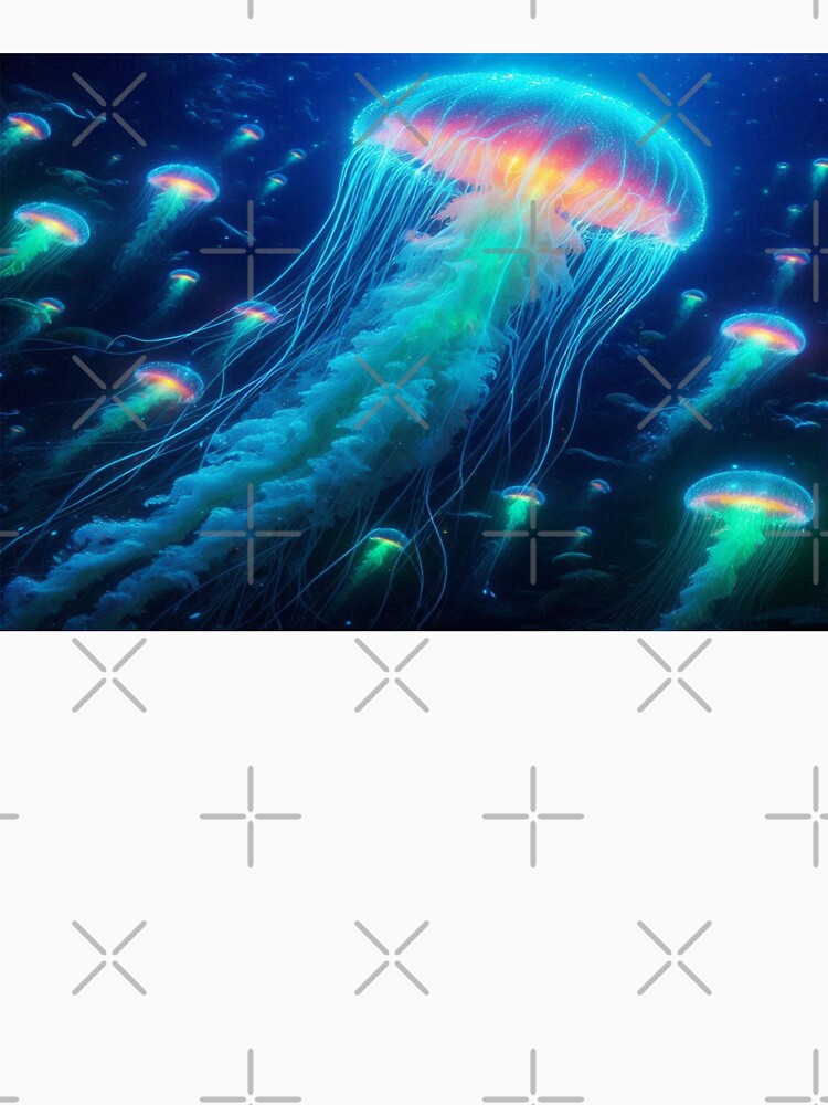 Ocean Alien Jellyfish by Naomi Gutierrez Parrish