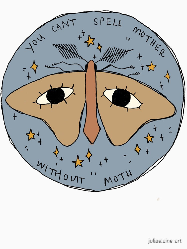 Mother Moth by juliaelaine-art