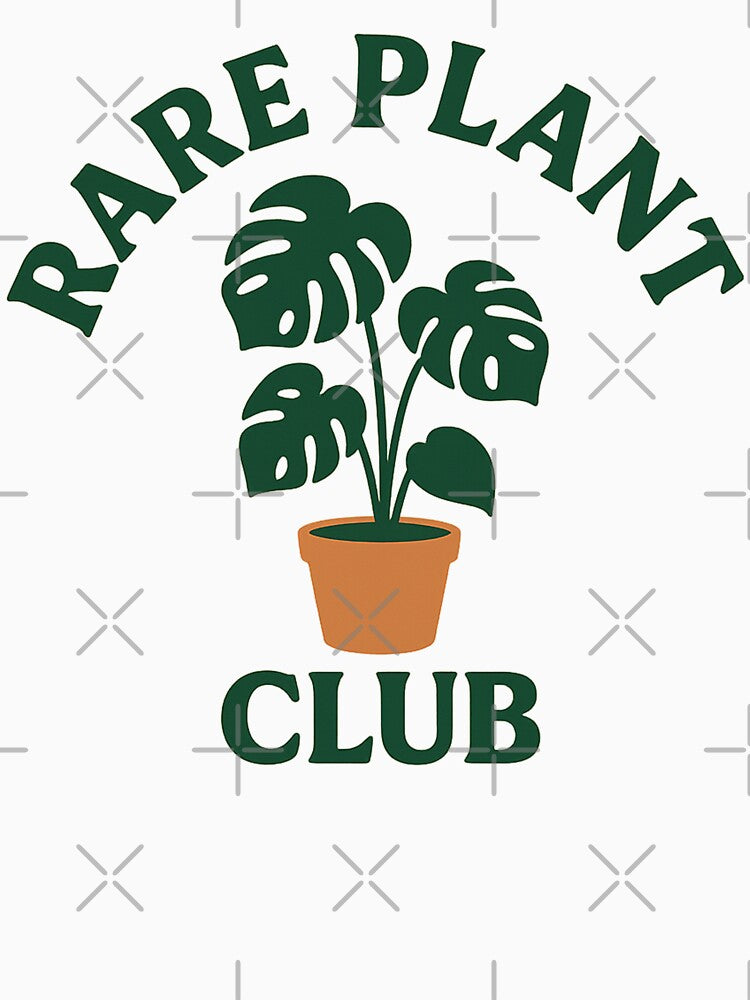 RARE PLANT CLUB – Monstera T-Shirt for Plant Lovers by SharkUnit