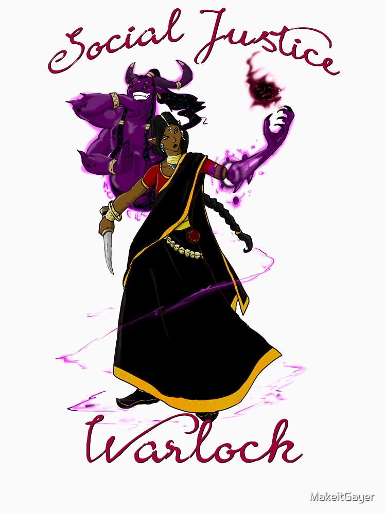 Social Justice Warlock by MakeitGayer
