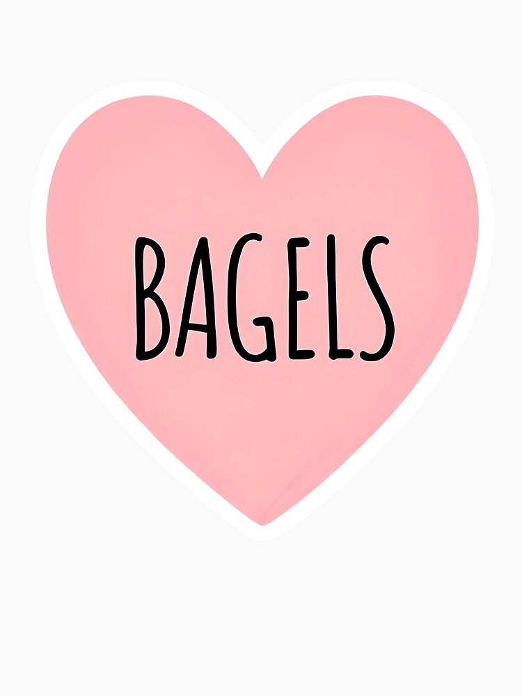 I Heart Bagels by CharmStudio