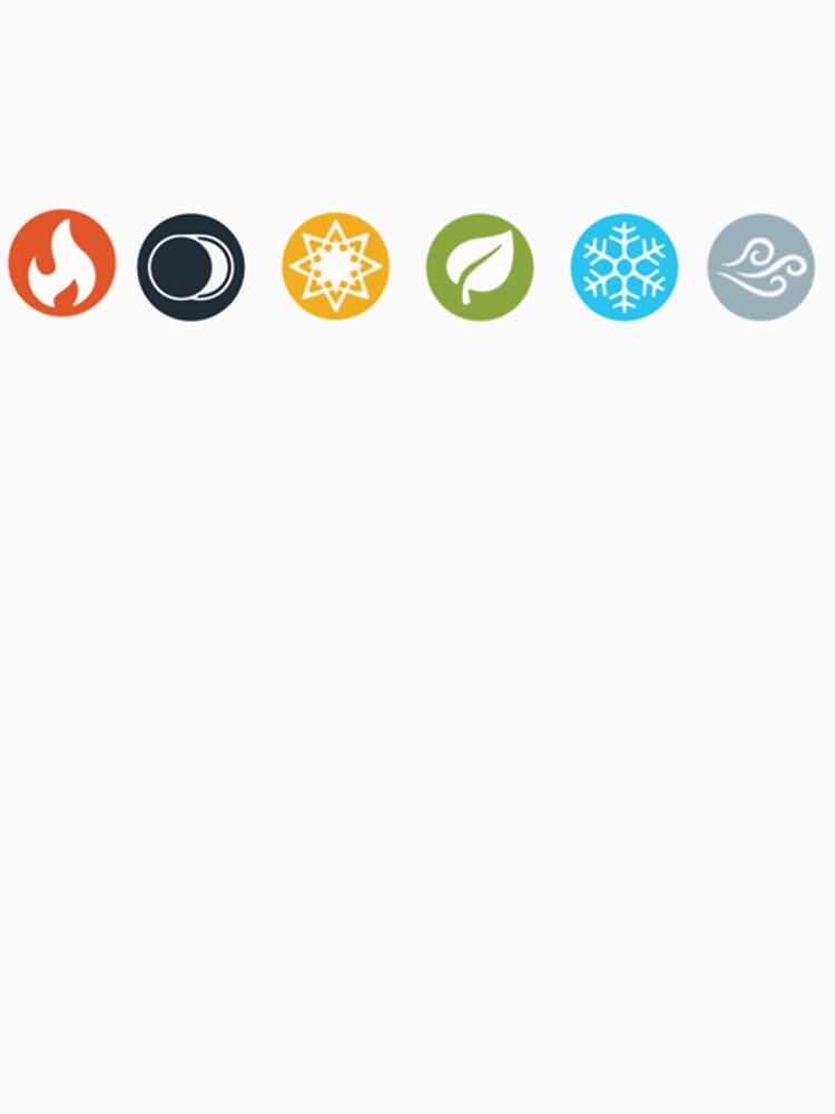 Gloomhaven Element Symbols Board Game Graphic - Tabletop Gaming by DerekMcCronex