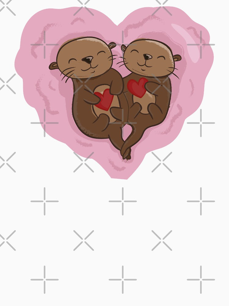 Otter Couple by Krapka