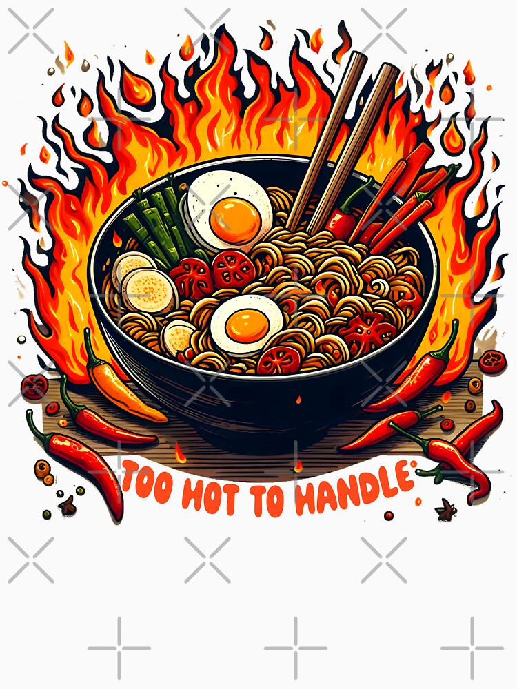 Too Hot to Handle: Fiery Ramen Delight by CreativeFlux