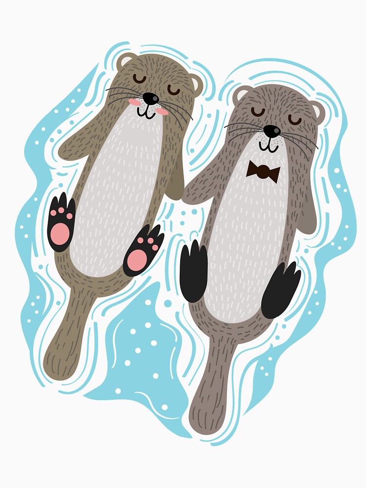 Loving Otters by TossedSweetCorn