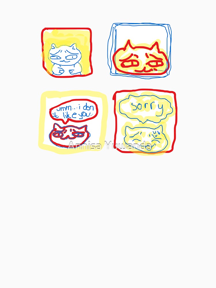 Cringe Cat - healing its inner child trying to be honest by Annisa Yuwanda