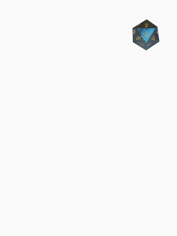 Blue D20 by hdport