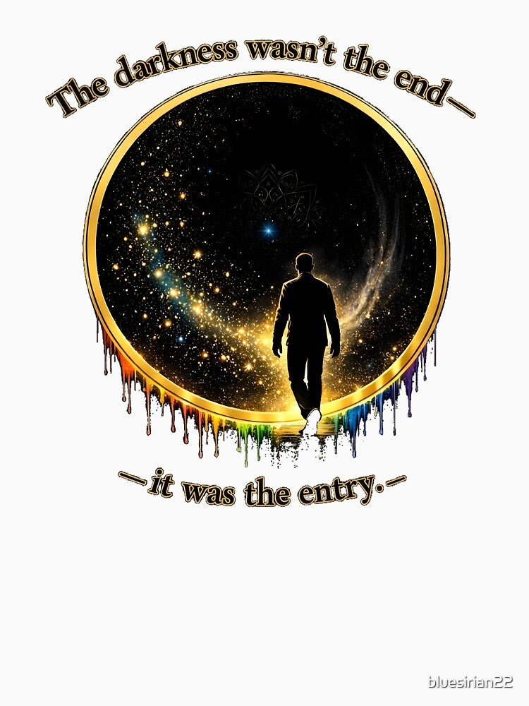 The Darkness Was Not the End – It Was the Entry by bluesirian22