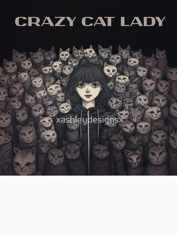 crazy cat lady by xashleydesignsx