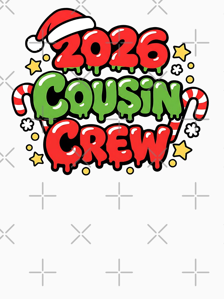 christmas lights cousin crew festive family art by ArtDesignTp
