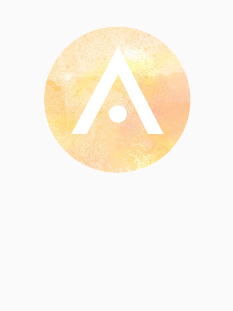 Yellow Watercolor Aveda Logo by Dalaura