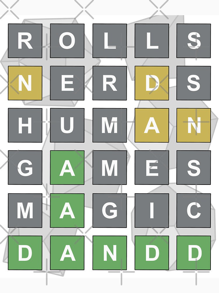 D&D Wordle by Roll4Pod
