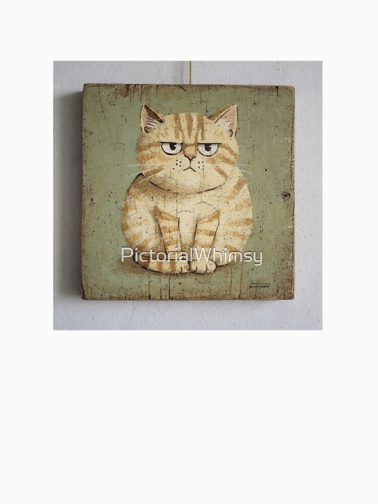 Grumpy Cream Tabby Loaf by PictorialWhimsy