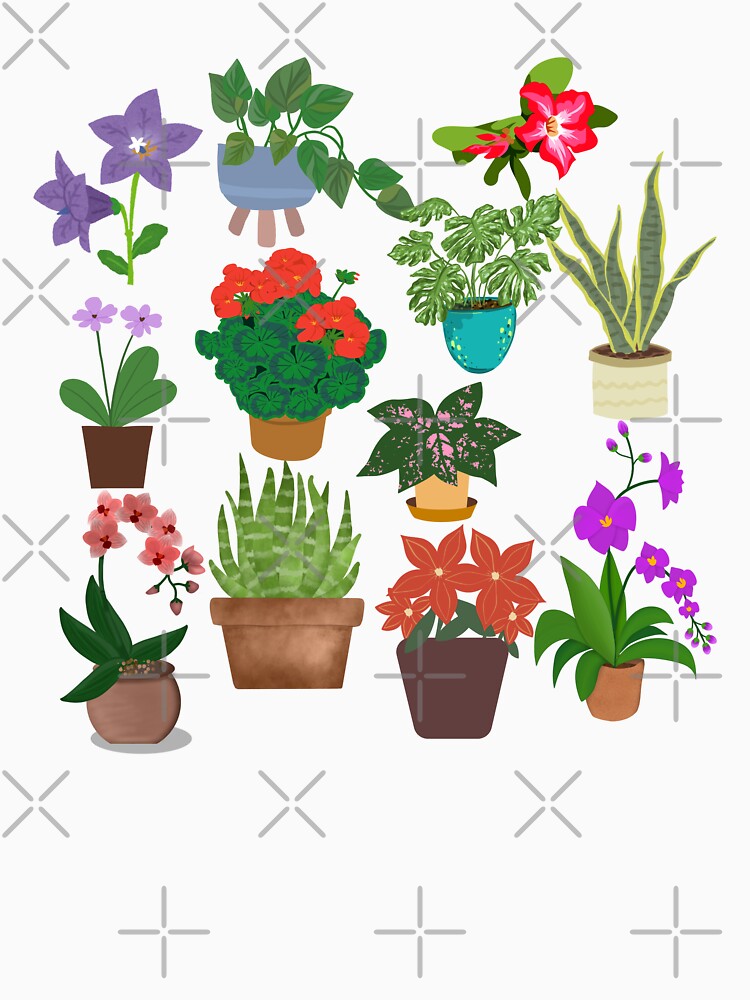Indoor House Plant Moms by bartdesigner