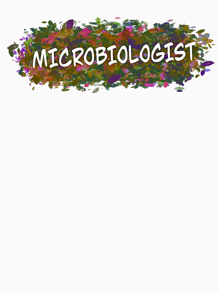 Microbiologist colorful graphic sticker by Marissa Roghair Stroud
