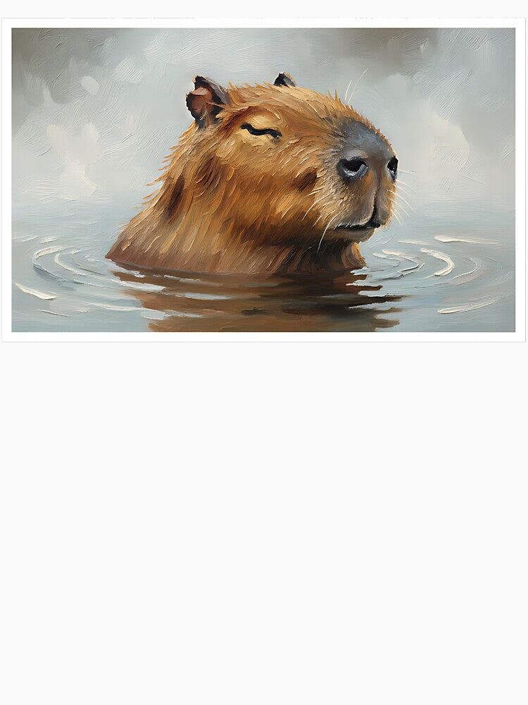Cozy Capybara Hot Springs Relaxation by HelixPedia