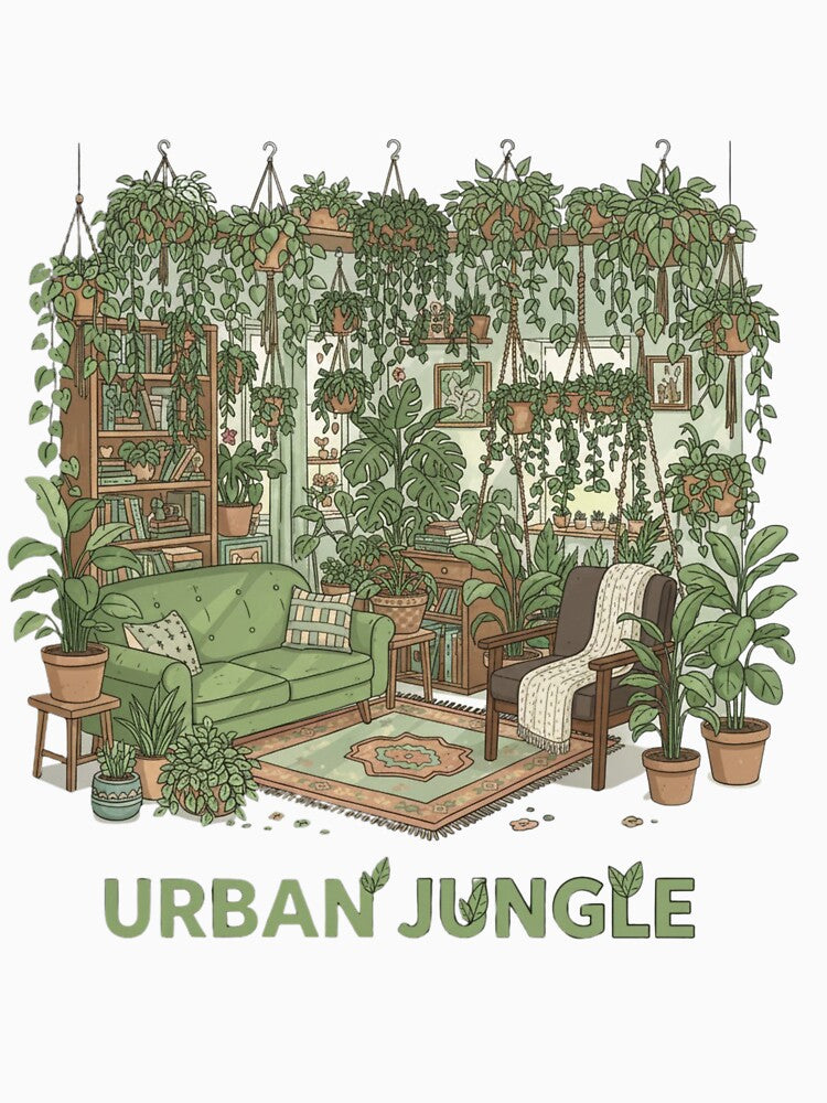 Urban Jungle Plant parent design by yeahitwasme