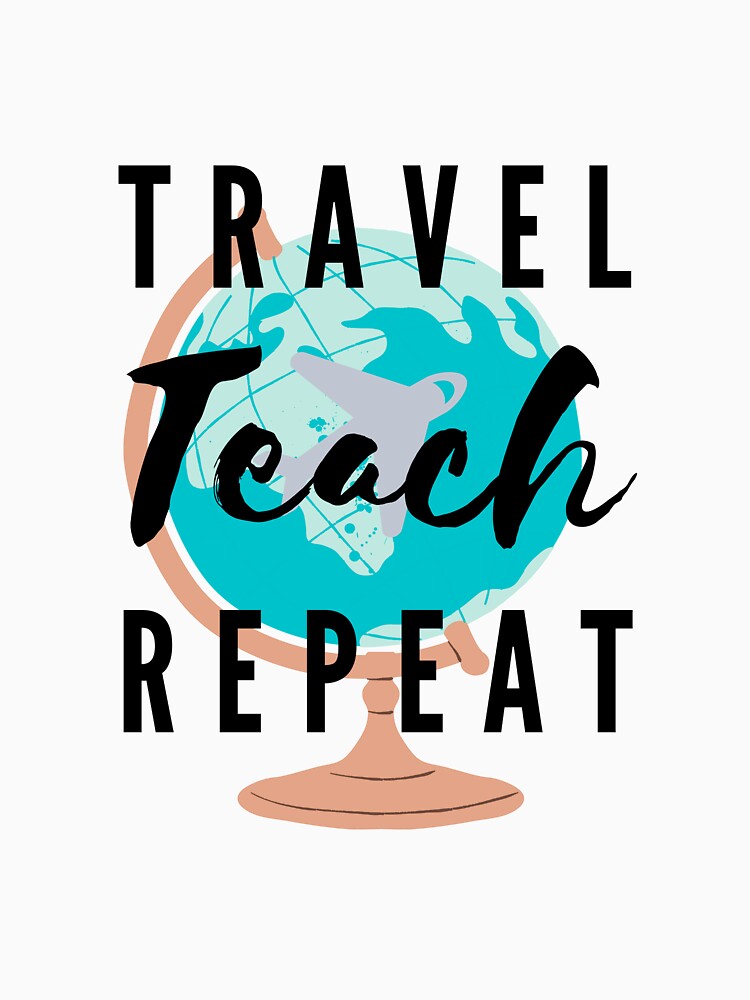 TEFL Teacher Travel Globe by passportpaige