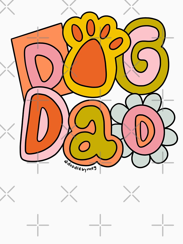 Dog Dad by doodlebymeg
