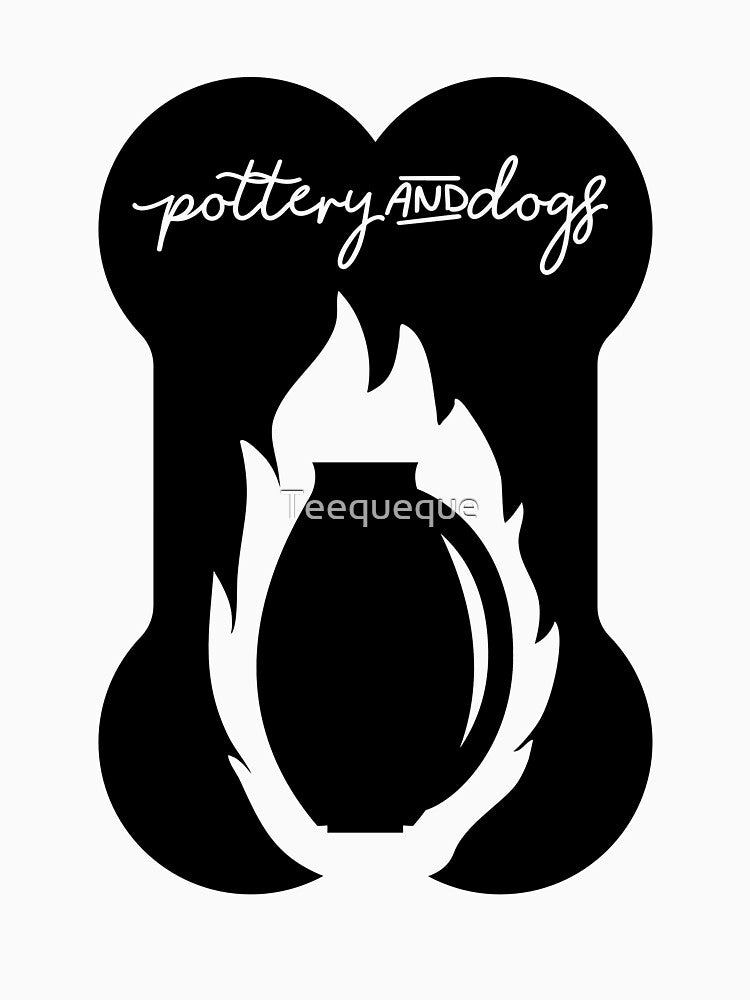 Pottery Kiln and Dogs by Teequeque