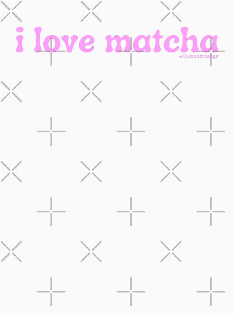 I love matcha, v12b, pink, hot pink, neon pink | by @lilsboobthangs by lilsboobthangs