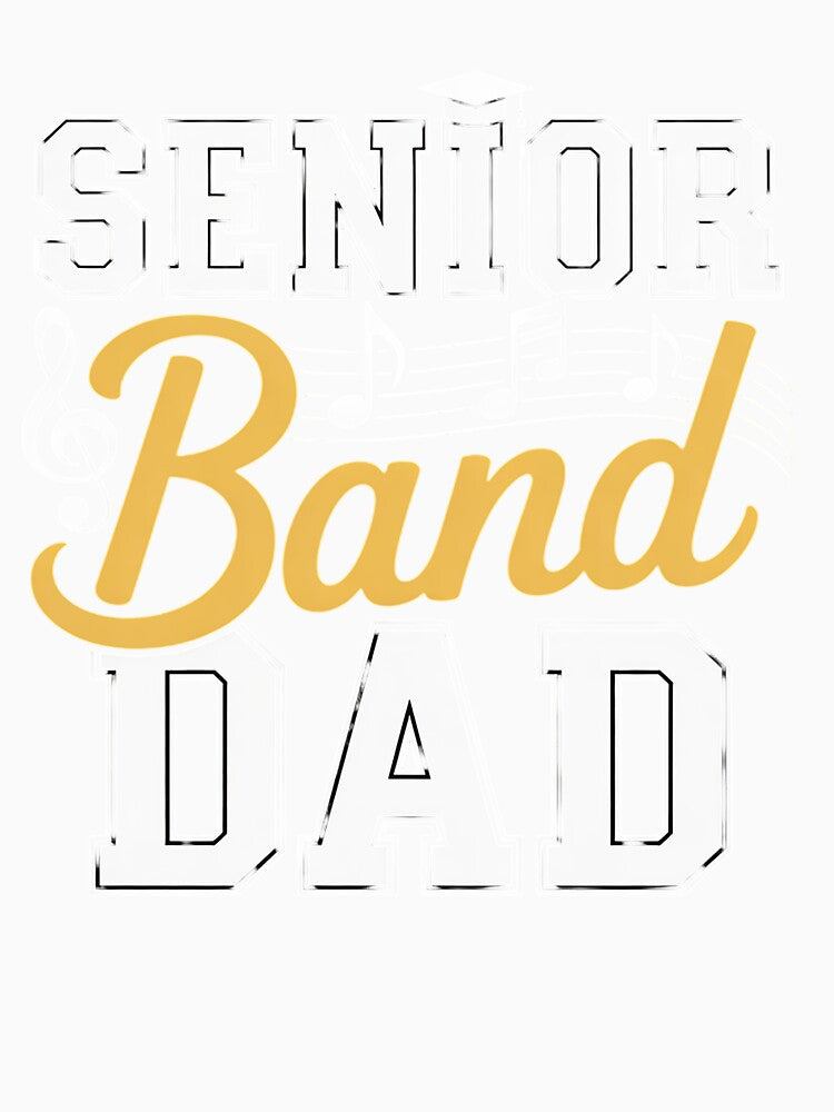 Senior Band Dad Class of 2026 Marching Band Father by BlassmausArt